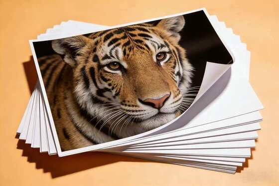 High Definition White Double Sided Photographic Paper 300g Customization