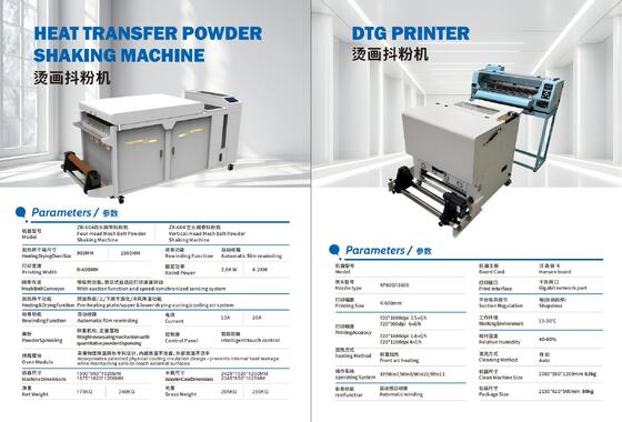 4 Heads Industrial DTF Printer Heat Transfer Customized For Textile Printing