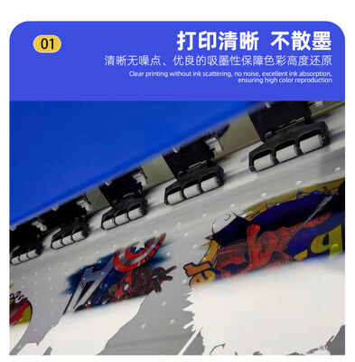 Heat Transfer DTF PET Film Customized Glossy Matte Heat Peel Options