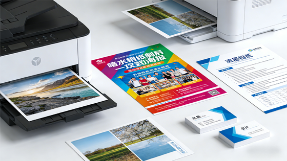 135g Inkjet Glossy Paper Pure White A4 A3 610mm Glossy Photo Paper Waterproof