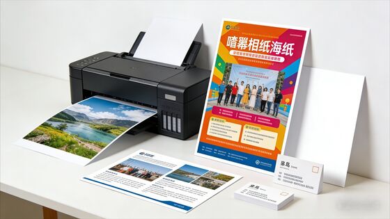 Glossy Coating Double Sided Photo Paper 140g A4 A3 For Brochures Menus