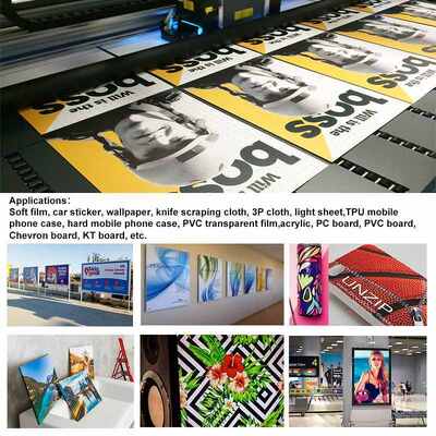 Flexible LED UV Curable Ink High Flexibility And Adhesion For Plastic Film Metal