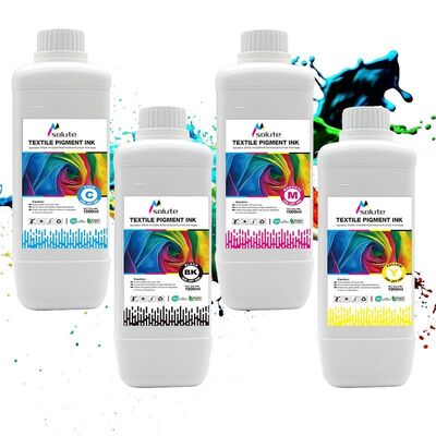 Tinta del pigmento de la materia textil de la impresión de Digitaces a base de agua para la producción textil rollo a rollo
